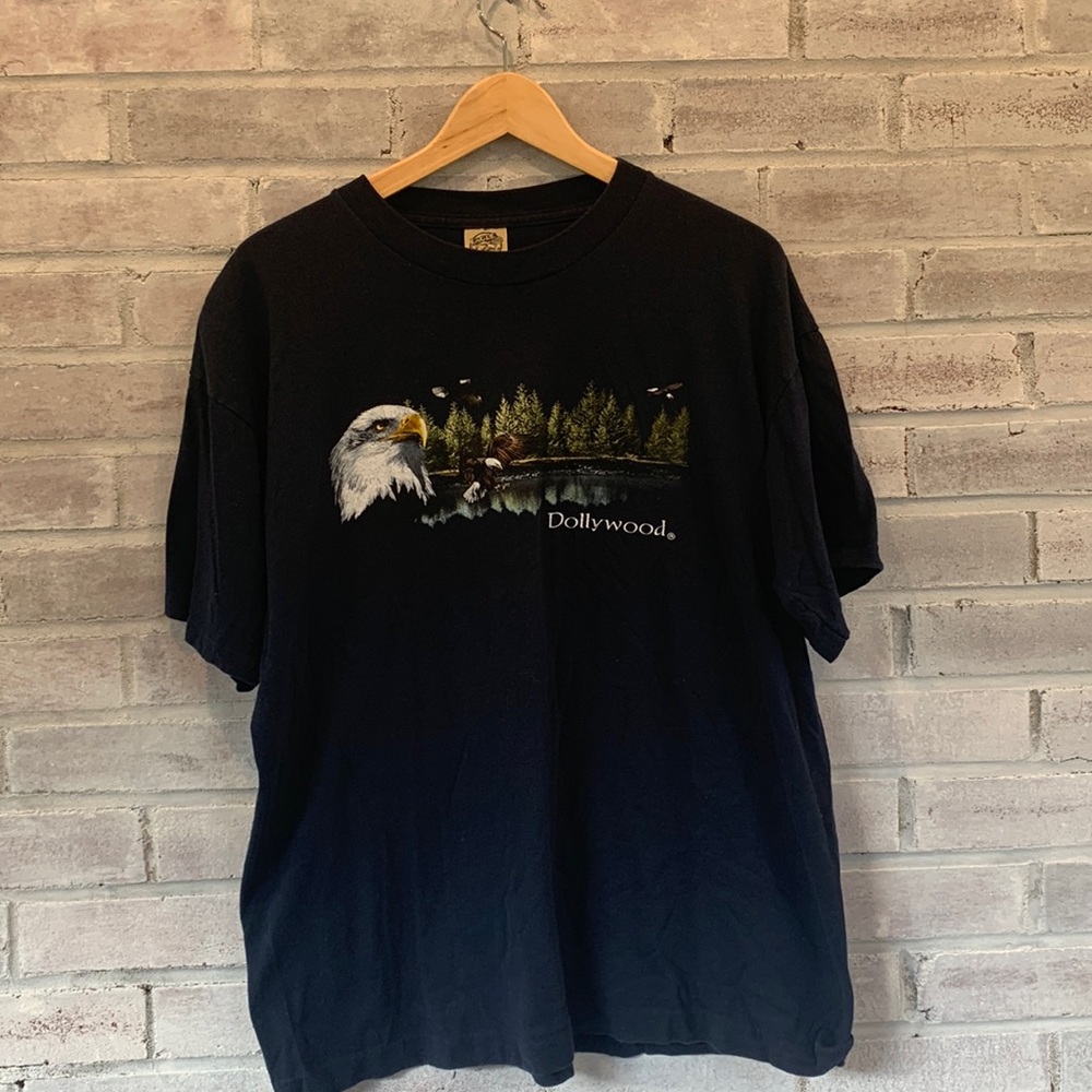Vintage Single Stitch Dollywood Eagle Shirt sz xl